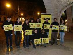 Presentaci&oacute; de les 10 persones que encap&ccedil;alaran la llista de la CUP Banyoles