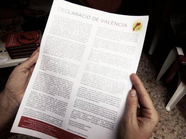 Declaraci&oacute; de Val&egrave;ncia