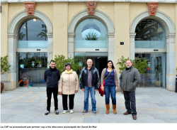 La CUP es presentarà per primer cop a les eleccions municipals de Lloret de Mar