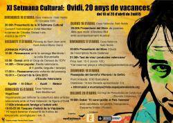XI Setmana Cultural de l'Espai País Valencià a Barcelona