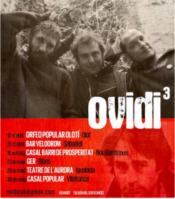 Se suspèn la funció d'avui de lespectacle "Ovidi al cub"