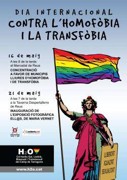 Concentració a Reus pel dia per la Diada contra l'Homofòbia