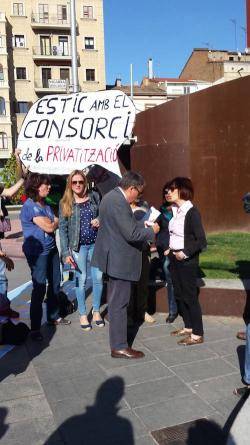 La Marea Blanca interpel·la a l'alcalde de Lleida perquè reconsideri el seu suport al consorci