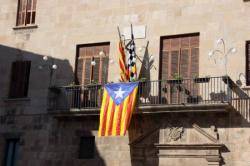 La CUP de Tàrrega  en contra de la retirada de l'estelada del balcó de l'Ajuntament