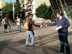 L'ANC reparteix 500.000 diaris per fer un "país millor"