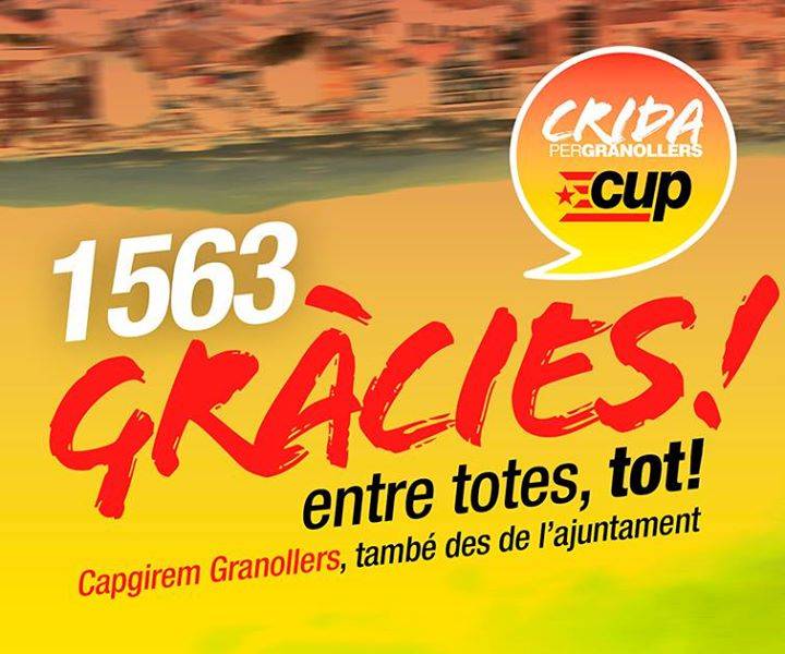 Crida per Granollers-CUP