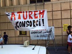 El Grup de Treball en Defensa de la Sanitat Pública protesta contra la privatització