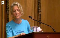 L'ACVOT denuncia Maria José Lecha pel "Visca la terra lliure!" a l'ajuntament de Barcelona