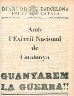 Manuel Cruells, impulsor del Diari de Barcelona (Estat Català) durant la guerra dels Tres Anys