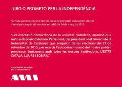 L'AMI demana als nous regidors que es comprometin amb la Independència