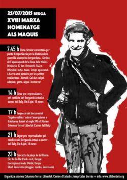 Berga aplega la XVIII Marxa-Homenatge als Maquis