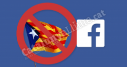 Eliminada una pàgina independentista a Facebook