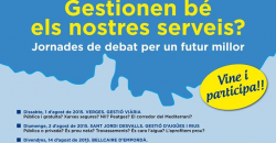 Inici a Verges de les Jornades de debat per un futur millor