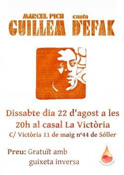 [Concert a Sóller] Marcel Pich canta Guillem d'Efak