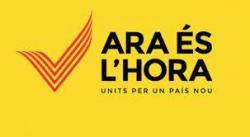 "Ara és l'hora" convoca una concentració per donar suport al caràcter plebiscitari de les eleccions