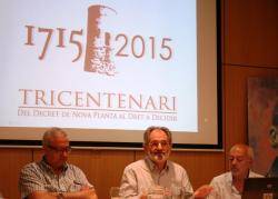 La comissió cívica del "Tricentenari" presenta l'exposició "1715. La fi del Regne enmig del Mar?" 