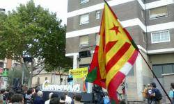 Gabriela Serra, David Fernández i Eugeni Rodríguez  a L'Hospitalet de Llobregat
