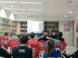 Agustí Barrera i Carles Castellanos presenten a Blanes el llibre "Introducció a la història dels Països Catalans"