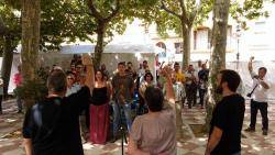 Gabriela Serra a Centelles: "La CUP aposta per la resistència, per continuar fent el que vam fer el 9N, desobeir"