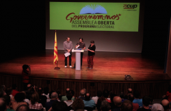 Aprovació del programa de la CUP-Crida Constituent i presentació de la Declaració de Ripollet