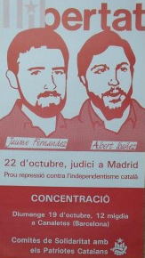 20. 1987- Cartell dels CSPC. (Judici 22 doctubre)