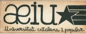 29. 1980- Adhesiu de lAssemblea dels Estudiants Independentistes dUniversitat. AEIU