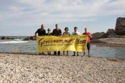 La CUP-Crida Constituent reivindica els Països Catalans amb una acció des del Sèniae
