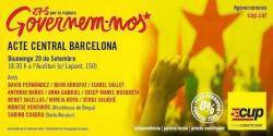 Acte central a Barcelona de la campanya de la CUP-Crida Constituent