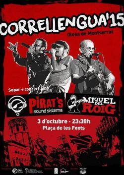 Cartell dels actes centrals del CLL a Olesa de Montserrat