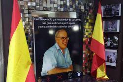 Homenatgen a Madrid a Ladislao Zabala, ultradretà condemnat per matar set ciutadans bascos (imatge: La Directa)