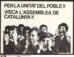 Cartell de l'Assemblea de Catalunya