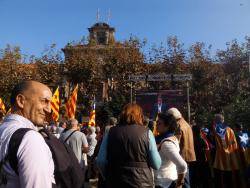 Nombroses presones s'han congregat davant del Parlament