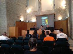 Presentació del llibre El fenomen nacional a Girona (Imatge: llibertat.cat)