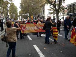 Milers de persones a Perpinyà reivindiquen un estatut per a Catalunya Nord a la cloenda del Correllengua 2015