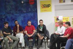 Acte públic organitzat per la CUP Mataró on els encausats expliquen el cas