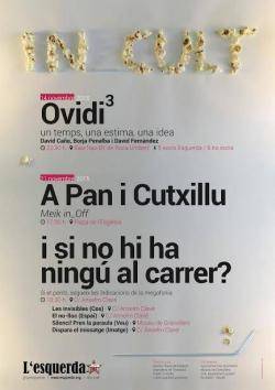 Ovidi3 amb David Fernandez, David Caño i Borja Penalba obrirà "l'in_cult 2015" a Granollers