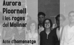 Acte d'homenatge a "Les roges del Molinar"