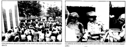 Imatges de l'acte independentista de Girona de 1981 (Imatge: El Punt Diari)