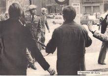 Manifestaci&oacute; per l'Amnistia de l'1 de febrer de 1976 (Imatge:Agressi&oacute; a la pau. 1 i 8 de febrer. Testimoni gr&agrave;fic)