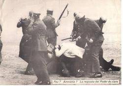 Manifestació per l'Amnistia de l'1 de febrer de 1976 (Imatge:Agressió a la pau. 1 i 8 de febrer. Testimoni gràfic)