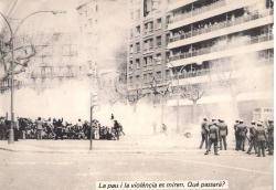 Manifestació per l'Amnistia de l'1 de febrer de 1976 (Imatge:Agressió a la pau. 1 i 8 de febrer. Testimoni gràfic)