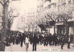 Manifestació per l'Amnistia de l'1 de febrer de 1976 (Imatge:Agressió a la pau. 1 i 8 de febrer. Testimoni gràfic)