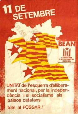 Cartell del BEAN convocant a l'acte del Fossar de 1980.