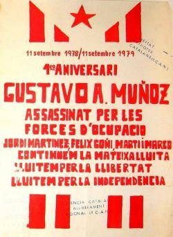 Cartell independentista de l'11 de Setembre de 1979. 