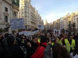 Clam popular a València contra la corrupció