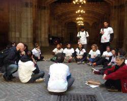 Mobilització dels treballadors i treballadores del servei de socorrisme i salvament de les platges de Barcelona