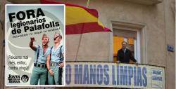 Manos Limpias denuncia els alcaldes de l'Hospitalet i Palafolls en defensa de les marxes paramilitars de la Legión
