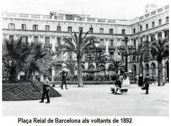 Plaça Reial de Barcelona 1892
