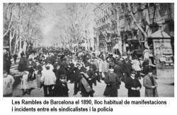 Les Rambles de Barcelona 1890