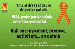 Campanya per a reivindicar el dret i el deure a parlar català a Catalunya Nord